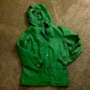 Talbots Green Raincoat